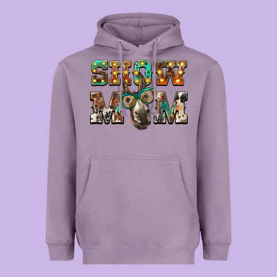 Show Mom Donkey Heavyweight Hoodie Designed By Barkaloodesign