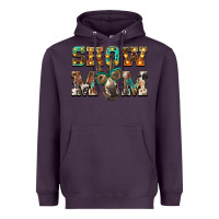 Plum show mom donkey Heavyweight Hoodie - BarkalooDesign