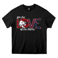 Black For the Love of the Rams Heavy Core Tee - Bettercallsaul