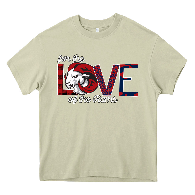 For The Love Of The Rams Heavy Core Tee by Bettercallsaul | Teevron