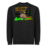 Black there's something mighty going on around here pig Heavyweight Sweatshirt - LillyAllenDesigns