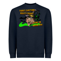 Navy there's something mighty going on around here pig Heavyweight Sweatshirt - LillyAllenDesigns