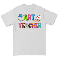 Dove Grey art teacher Premium Tee - NancyCooperArtShop