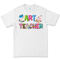 White art teacher Premium Tee - NancyCooperArtShop