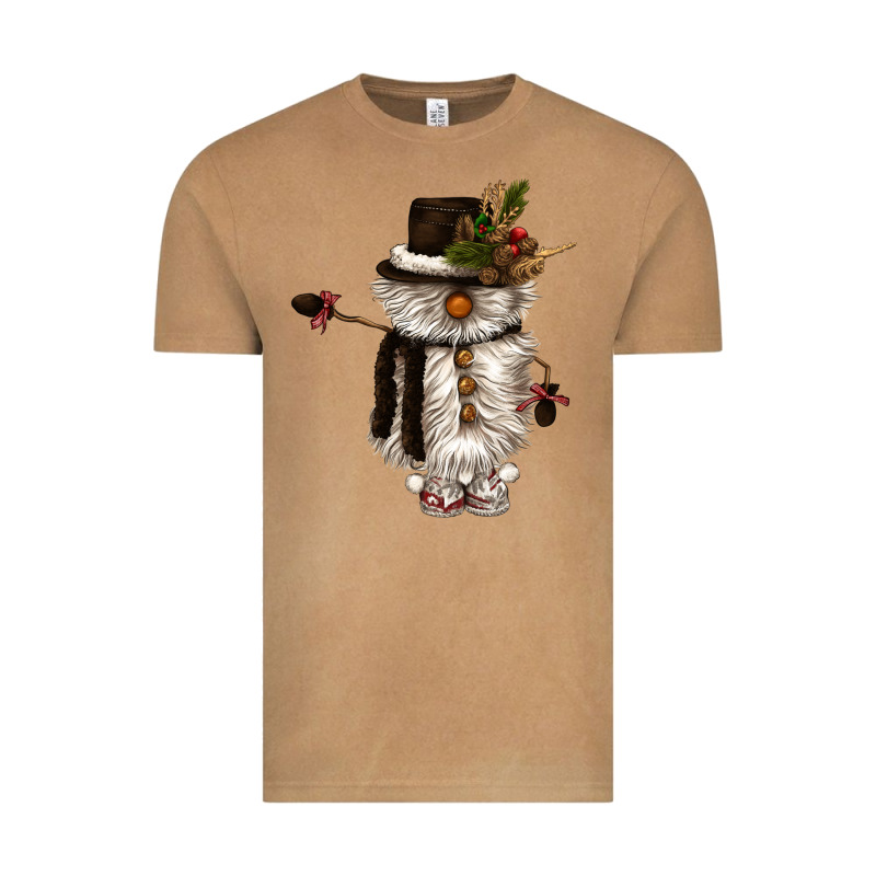 Snowman Gnome Vintage Tee by CowGirlArtShop | Teevron