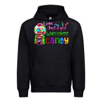 Black just a girl who loves candy Urban Hoodie - AdoDesignShop
