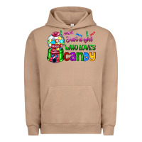 Pigment Burro just a girl who loves candy Urban Hoodie - AdoDesignShop