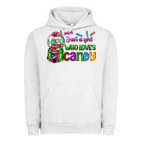 Pigment Lunar Rock just a girl who loves candy Urban Hoodie - AdoDesignShop