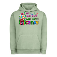 Pigment Oil Green just a girl who loves candy Urban Hoodie - AdoDesignShop