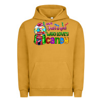 Pigment Peanut Butter just a girl who loves candy Urban Hoodie - AdoDesignShop