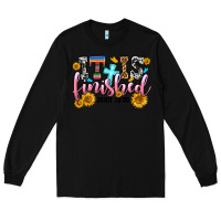 Black it is finished john 19 30 Long Sleeve Tee - OliviaCreatesArt