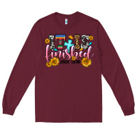 Burgundy it is finished john 19 30 Long Sleeve Tee - OliviaCreatesArt