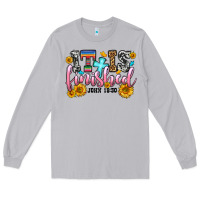 Moon Dust it is finished john 19 30 Long Sleeve Tee - OliviaCreatesArt