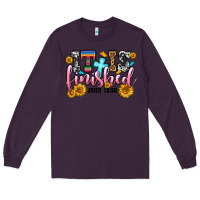Plum it is finished john 19 30 Long Sleeve Tee - OliviaCreatesArt