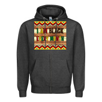 Charcoal Heather i am black every month Zipper Hoodie - Artiststas