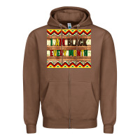 Chestnut i am black every month Zipper Hoodie - Artiststas