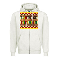 Oatmeal Heather i am black every month Zipper Hoodie - Artiststas