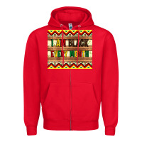 Red i am black every month Zipper Hoodie - Artiststas
