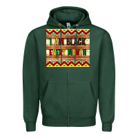 Sports Green i am black every month Zipper Hoodie - Artiststas