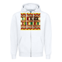 White i am black every month Zipper Hoodie - Artiststas
