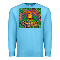 Ocean Blue life is better around the campfire Premium Sweatshirt - BarkalooDesign