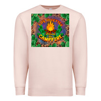 Pale Pink life is better around the campfire Premium Sweatshirt - BarkalooDesign
