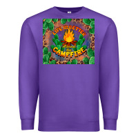 Purple life is better around the campfire Premium Sweatshirt - BarkalooDesign