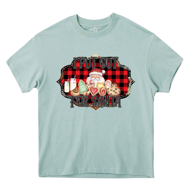 I Put Out For Santa Heavy Core Tee by Bettercallsaul | Teevron