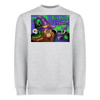 Heather Grey Too Cute To Spook Baby Orangutan Heavyweight Sweatshirt - LillyAllenDesigns