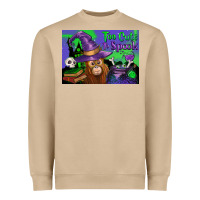 Mushroom Too Cute To Spook Baby Orangutan Heavyweight Sweatshirt - LillyAllenDesigns