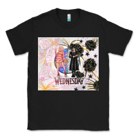 Black gothic girl and colorful girl best friends with ro Classic Tee - TumblerDesignByShophia
