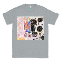 Heather Grey gothic girl and colorful girl best friends with ro Classic Tee - TumblerDesignByShophia