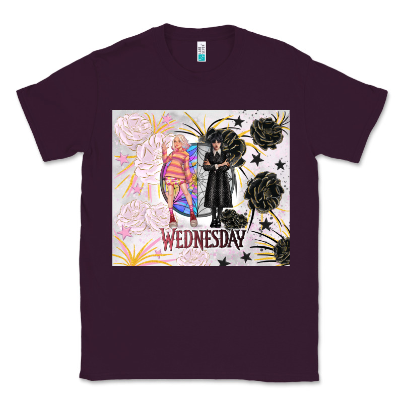 Gothic Girl And Colorful Girl Best Friends With Ro Classic Tee by TumblerDesignByShophia | Teevron