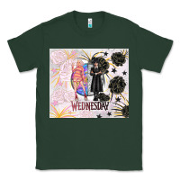 Sports Green gothic girl and colorful girl best friends with ro Classic Tee - TumblerDesignByShophia