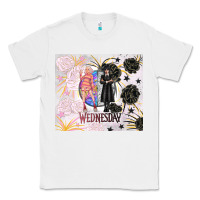 White gothic girl and colorful girl best friends with ro Classic Tee - TumblerDesignByShophia