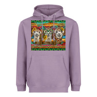 Lavender alpacas Heavyweight Hoodie - BarkalooDesign