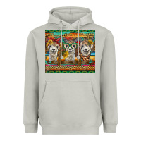 Moon Dust alpacas Heavyweight Hoodie - BarkalooDesign