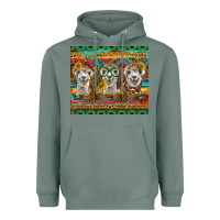 Sage alpacas Heavyweight Hoodie - BarkalooDesign