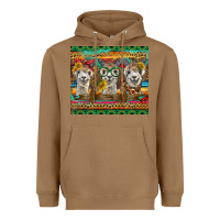 Toasted Coconut alpacas Heavyweight Hoodie - BarkalooDesign