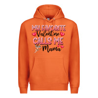 Carrot love message with cupid and hearts Premium Hoodie - CowhideDigitalArt