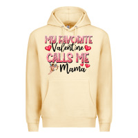 Pina Colada love message with cupid and hearts Premium Hoodie - CowhideDigitalArt