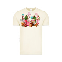 Vintage Arctic pink christmas coffe cups Vintage Tee - CowGirlArtShop
