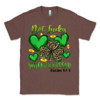 Chestnut not lucky simply blessed Classic Tee - Artiststas