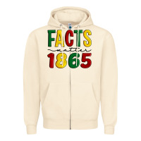Sandshell facts matter 1865 Zipper Hoodie - Artiststas