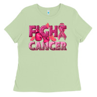 Matcha fight cancer Ladies Tee - NancyCooperArtShop