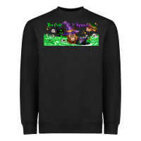 Black Too Cute To Spook Baby Orangutan Heavyweight Sweatshirt - LillyAllenDesigns