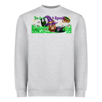 Heather Grey Too Cute To Spook Baby Orangutan Heavyweight Sweatshirt - LillyAllenDesigns