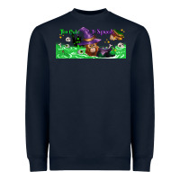 Navy Too Cute To Spook Baby Orangutan Heavyweight Sweatshirt - LillyAllenDesigns