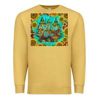 Antique Gold mama bear Premium Sweatshirt - BarkalooDesign