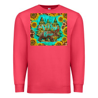 Cardinal mama bear Premium Sweatshirt - BarkalooDesign